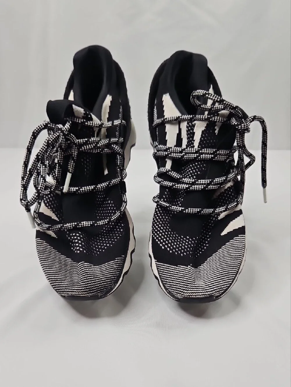 SOREL Women's Kinetic Lace Up Trainer Sneaker Shoes Black Gray US 9.5